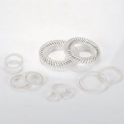 Canted Coil Spring - High Reliability Multi-Contact Conductive Core Component